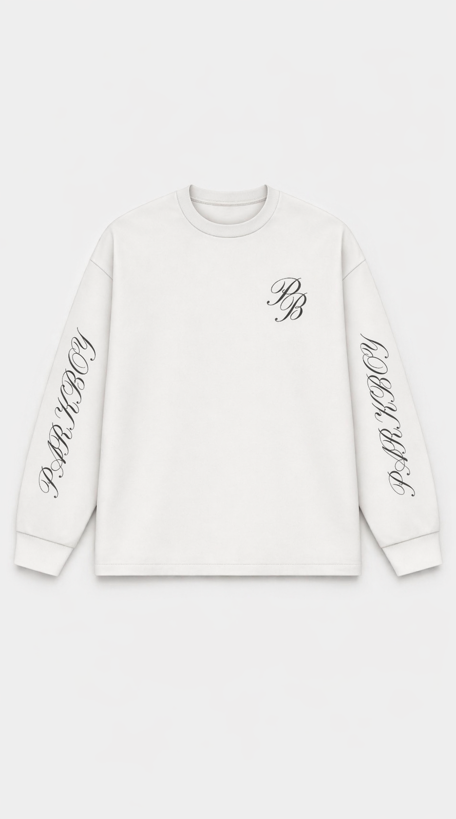 Parkboy Longsleeve - The New Essential (White)
